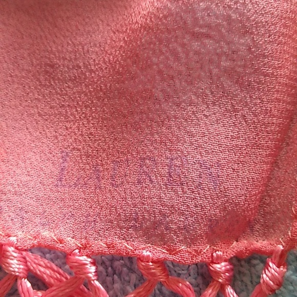 Ralph Lauren Silk Scarf - Picture 2 of 9